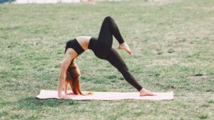 yoga outside home