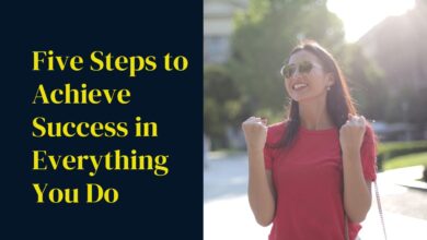 steps to achieve success