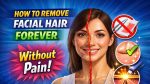remove facial hair for ever