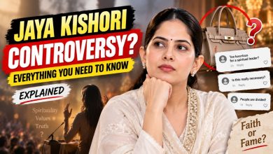 Jaya Kishori controversy explained – Everything you need to know about the Jaya Kishori controversy, luxury handbag debate, spirituality, public reactions, and faith versus fame.